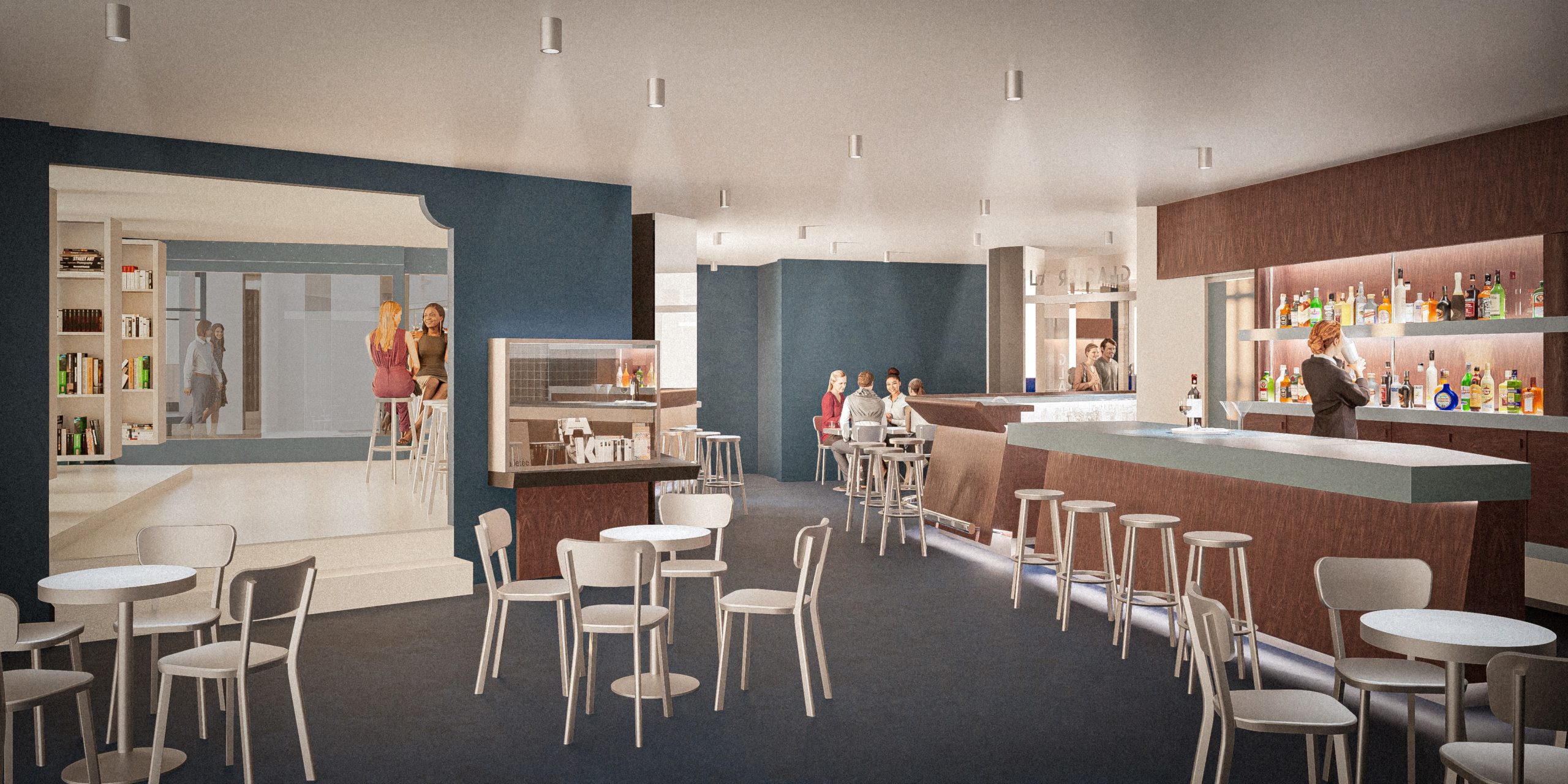 Bar glacier du Plaza Centre Cinéma