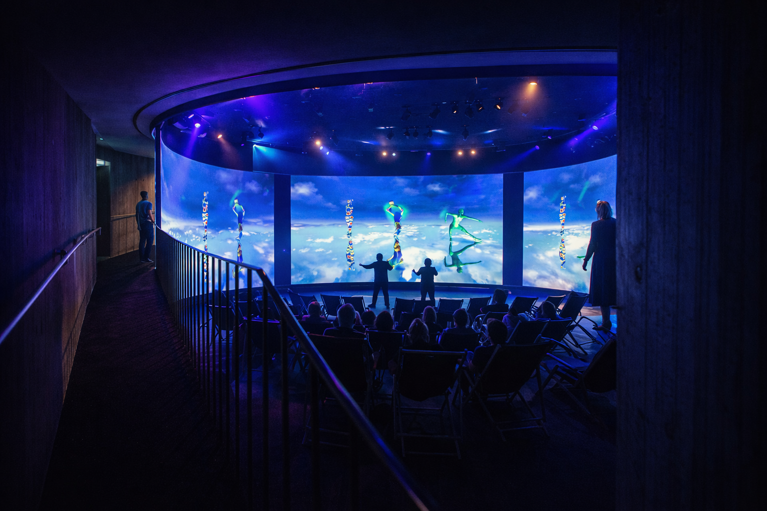 Salle immersive du Plaza Centre Cinéma